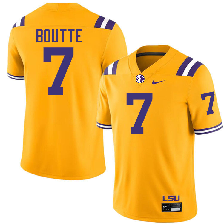 Kayshon Boutte LSU Tigers Jersey,Louisiana State University Tigers Football Jersey-Gold